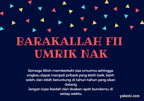 Ucapan Selamat Ulang Tahun Untuk Pria Islami – Kumpulan Ucapan