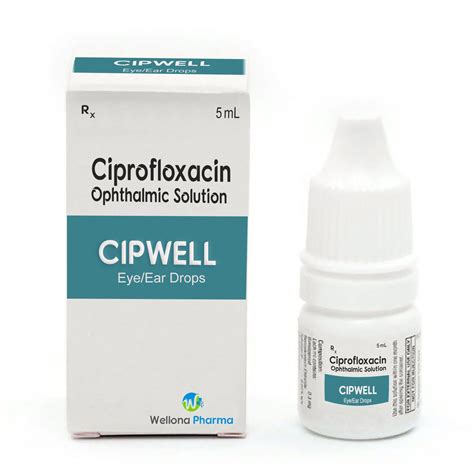 Ciprofloxacin Eye Drops, आँख की ड्रॉप, आई ड्राप - Wellona Pharma ...