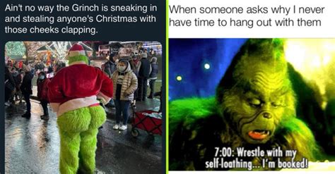 40 Funny Grinch Memes For When Your Heart Feels Two Sizes Too Small