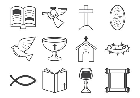 Christian Religion Icon Vector - Download Free Vector Art, Stock ...