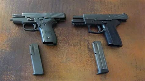 Sig Sauer SP2022 and Sig Sauer P228 Comparison - YouTube