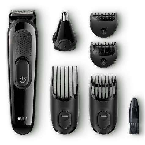 Braun MGK3020 6-in-1 Mens Precision Beard Trimmer and Hair Clippers ...