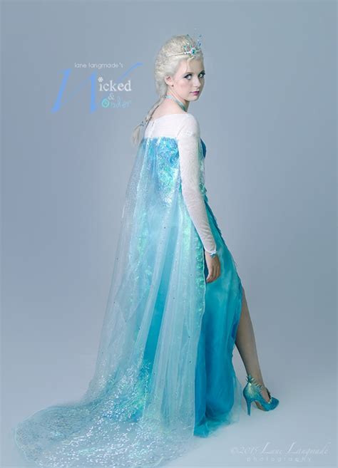 ELSA DRESS for Adults and Teens, Custom Frozen Costume, Elsa Snow Queen ...