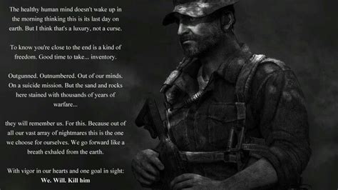 Love this quote from Cpt. Price | Duty quotes, Video game quotes ...