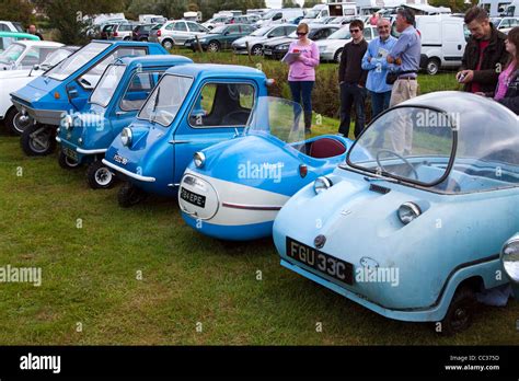 Vintage Micro cars and Bubble cars Stock Photo - Alamy