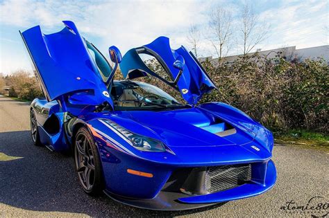 Stunning Blue Ferrari LaFerrari in Washington! Maserati, Bugatti ...