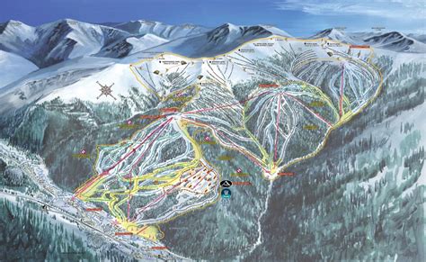 Keystone Mountain Resort Trail Map | Colorado Ski Resort Maps