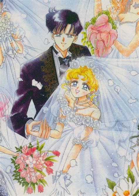 Sailor Moon wedding dress - I love the roses on Usagi's bodice ...