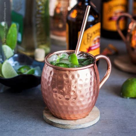 Tequila Mule (aka Mexican Mule) Ginger Beer Cocktail | Craft Beering ...