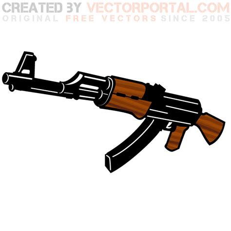 Ak 47 Vector at GetDrawings | Free download