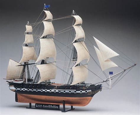 Revell-Monogram Ships 1/196 USS Constitution Plastic Model Kit – Model ...