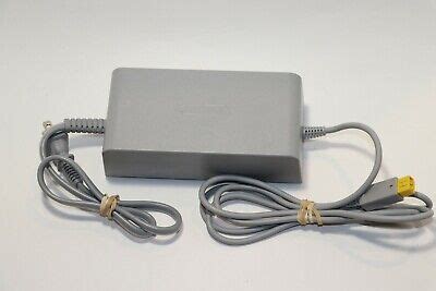 OEM GENUINE ORIGINAL NINTENDO WII U POWER AC ADAPTER CORD WUP-002 (USA ...