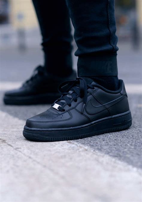 All Black NIKE Air Force 1 | SOLETOPIA