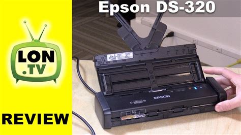 Epson DS-320 Mobile Document Scanner Review - Full duplex (both sides ...