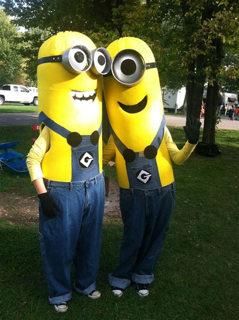 Our Minions costumes | Diy minion costume, Minion costumes, Minion ...