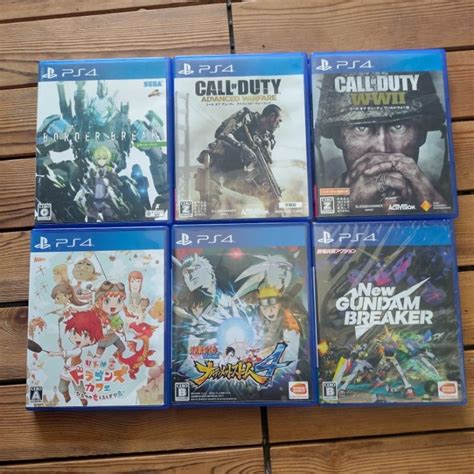 Various USED PS4 Japan Game RM40 Titles Japanese Playstation 4 | Shopee ...