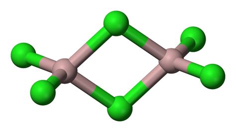 How many individual atoms make up one unit of aluminum chloride, AlCl_3 ...