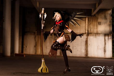 Mercy from Overwatch (Witch skin) by PakuPaku-Ru on DeviantArt