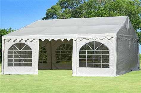 PVC Party Tent - 20x20' Heavy Duty Party Wedding Tent Canopy Carport ...