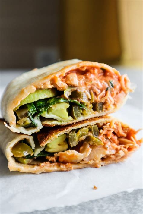 15-Minute Healthy Spicy Chicken Wraps - Homemade Mastery