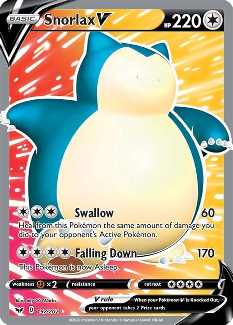 Original Snorlax Card