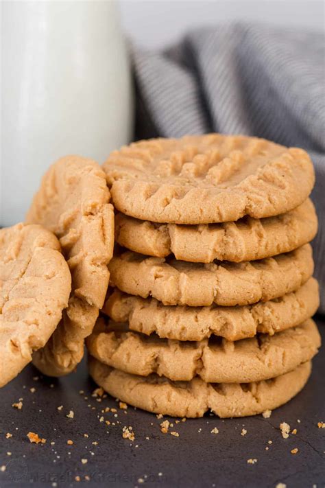 Peanut Butter Cookies Recipe - NatashasKitchen.com