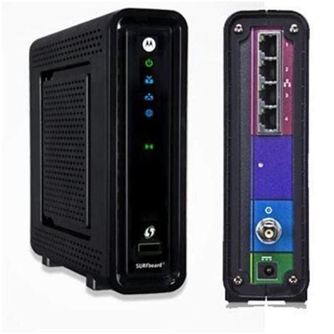 Motorola SBG6580 SURFboard Hi Performance Wireless N Cable Modem ...