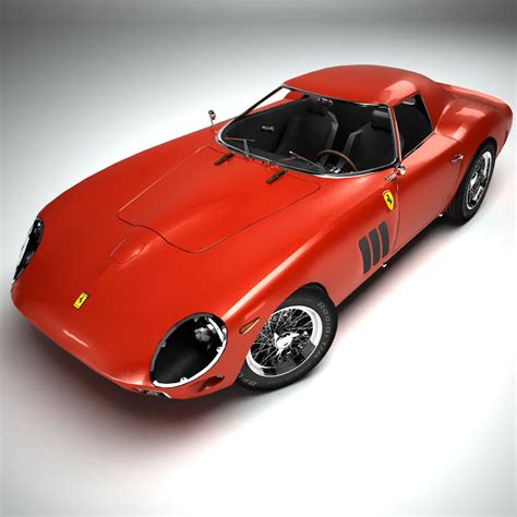 Ferrari 250 GTO 1964 3D model MAX OBJ 3DS FBX