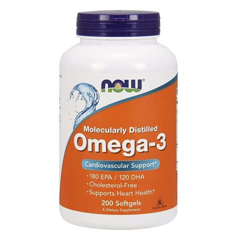 Now Foods Fish Oil Omega-3 | Vitamins & Supplements | Body Fuel