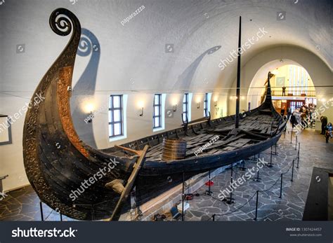 Viking Ship Drakkar Vikings Museum Oslo Stock Photo 1307424457 ...