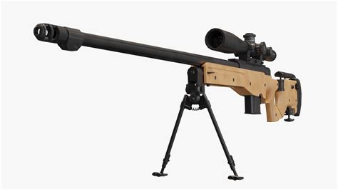 L115a3 Low poly sniper rifle Model 3D - TurboSquid 1464200