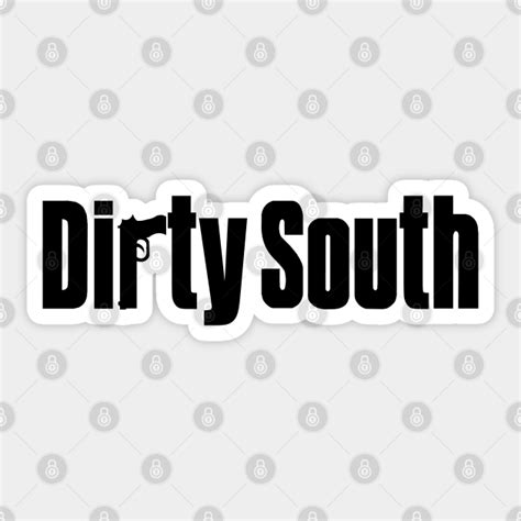 DIRTY SOUTH FAMILY - 2.0 - Atlanta Dirty South - Sticker | TeePublic