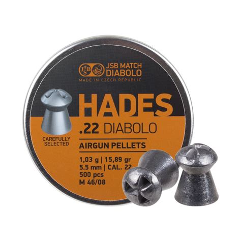 JSB Hades .22 Air Rifle Pellets - Countryway Gunshop