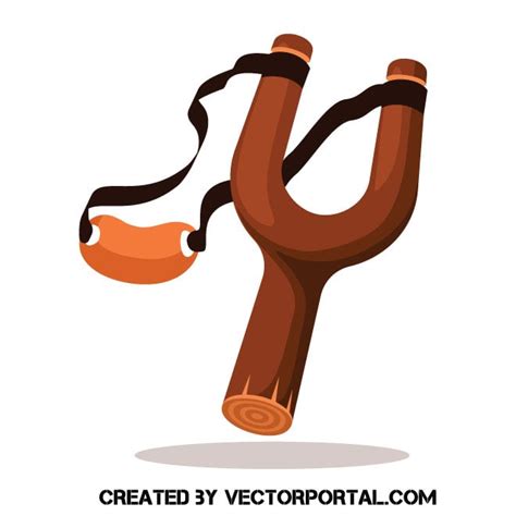 Slingshot clip art Royalty Free Stock SVG Vector and Clip Art