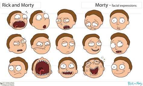 Obraz - Morty - character expressions.jpg | Rick i Morty Wiki | FANDOM ...