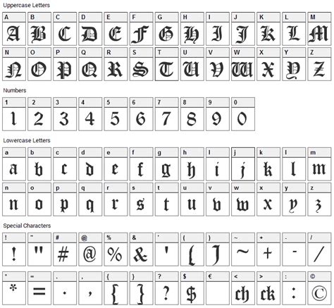 Cloister Black Font Download - Fonts4Free