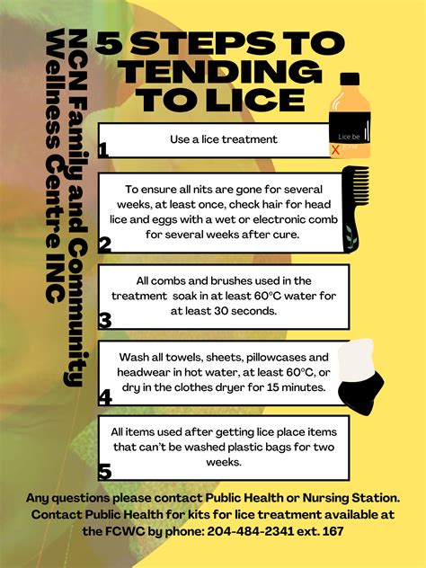 Head Lice Prevention and Removal - Nisichawayasihk Cree Nation