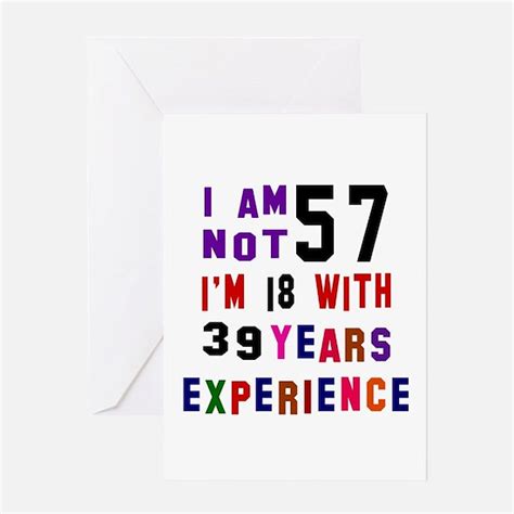 57Th Birthday 57th Birthday Greeting Cards | CafePress