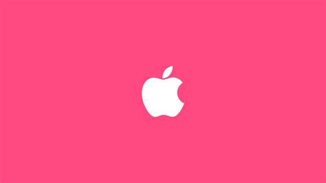 Apple logo pink | wallpaper.sc Desktop