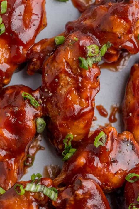 Baked BBQ Chicken Wings - Valentina's Corner