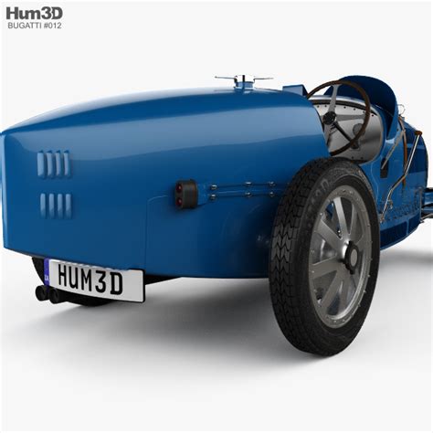 Bugatti Type 35 with HQ interior 1924 3D model - Vehicles on 3DModels