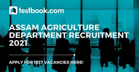 Assam Agriculture Department Recruitment 2021:1837 Vacancies Out