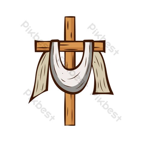 Vector Cross Christian Graphic Element PNG Images | EPS Free Download ...