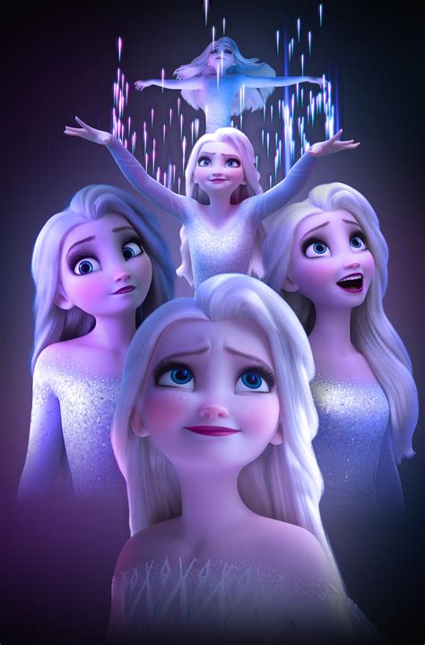 Elsa ️ Show Yourself 🎶 10K Poster/Wallpaper : r/Frozen