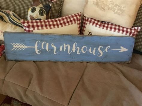 Handmade Primitive Wood Farmhouse Sign Rustic Country Home - Etsy