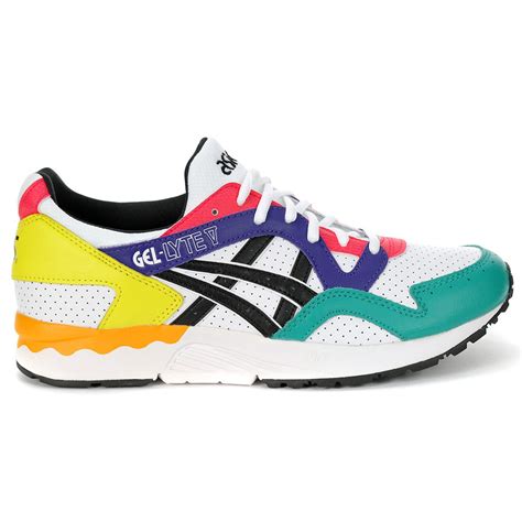 ASICS Tiger Gel-Lyte V White/Black Running Shoes 1191A227.100 - WOOKI.COM