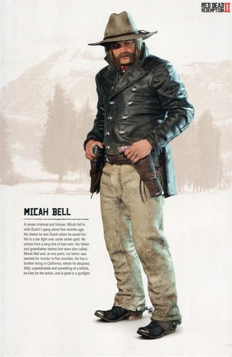 Micah Bell | RDR2 Characters Guide, Bio & Voice Actor