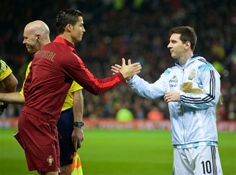 Cristiano Ronaldo And Lionel Messi Great Friends