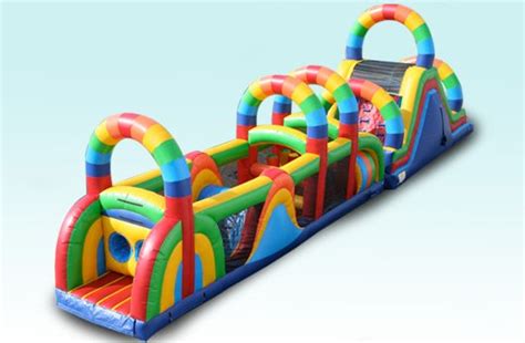 Rainbow Runner Obstacle Course Rental | Moon Bounce Rentals in DC ...