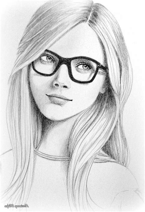 How To Draw A Sketch Of A Girl at PaintingValley.com | Explore ...